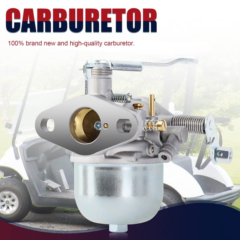 QAZAKY Carburetor Compatible with EZGO Marathon TXT Golf Cart Gas 2-Cycle Engine 14031-G1 20071-G1 21740-G1 23932-G1 17563 17564 Carb 1989 1990 1991 1992 1993 - Image 5